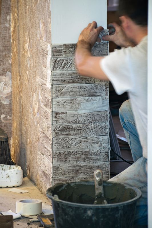 Stone Wall Repair detail